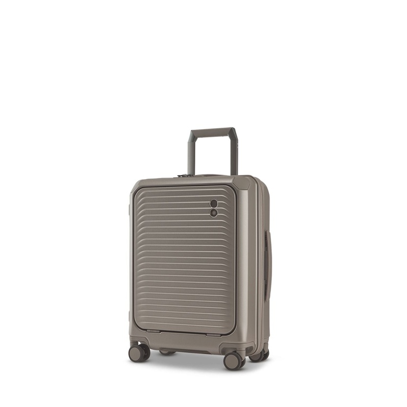 Echolac Shogun Evo FA 20 Upright Carry On Luggage With Front Access Opening (Champagne)