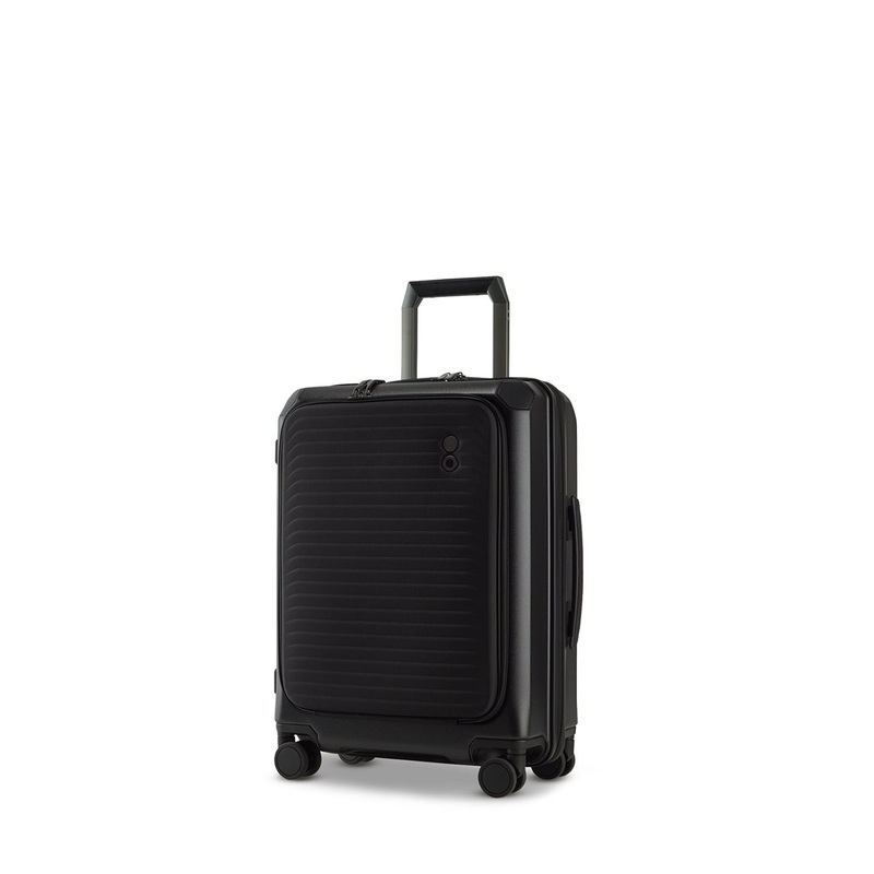 Echolac Shogun Evo G 20 Upright Carry On Luggage With Front Access Opening (Black)