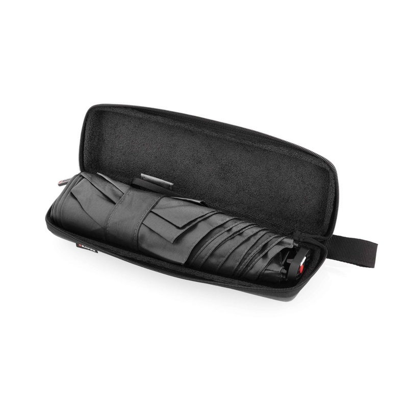 Knirps X4U Ultralight Slim Manual With Eva Case – Black