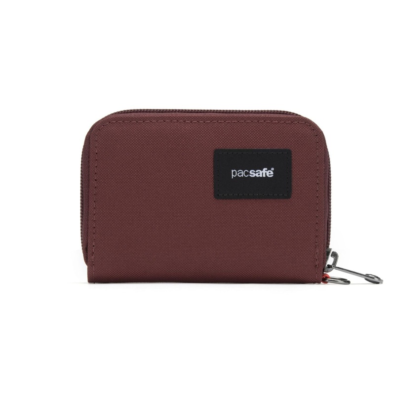 Pacsafe RFIDsafe Card Wallet – Garnet Red