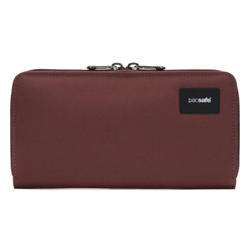 Pacsafe RFIDsafe Continental Wallet – Garnet Red