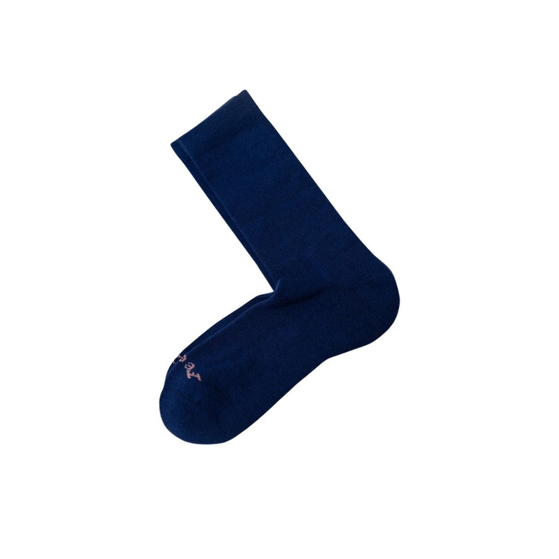 Paire Merino Wool-Blend Calf Sock (Stormy Blue) – S