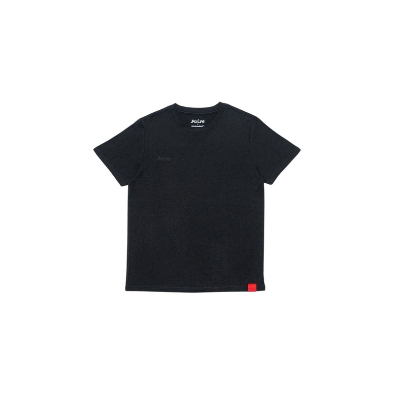 Paire Merino Wool-Blend T-Shirt Unisex (Black) – L