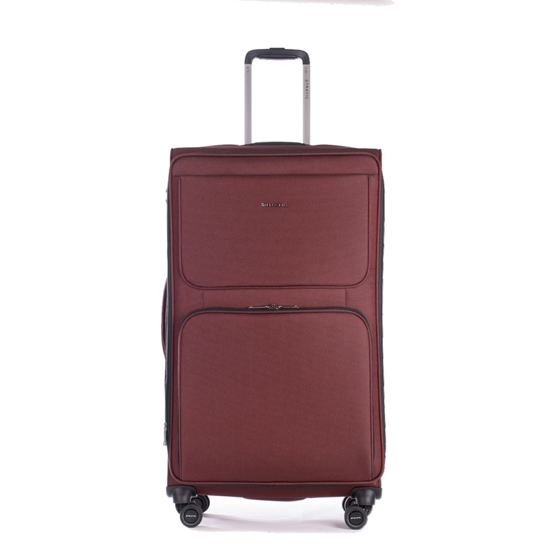 Stratic Bendigo Light + Suitcase L With Front Access Opening – Red Wine