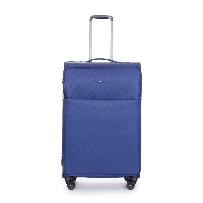Stratic Light + Suitcase L With Front Access Opening – Navy