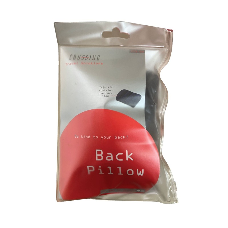 Crossing Back Pillow – Dark Blue
