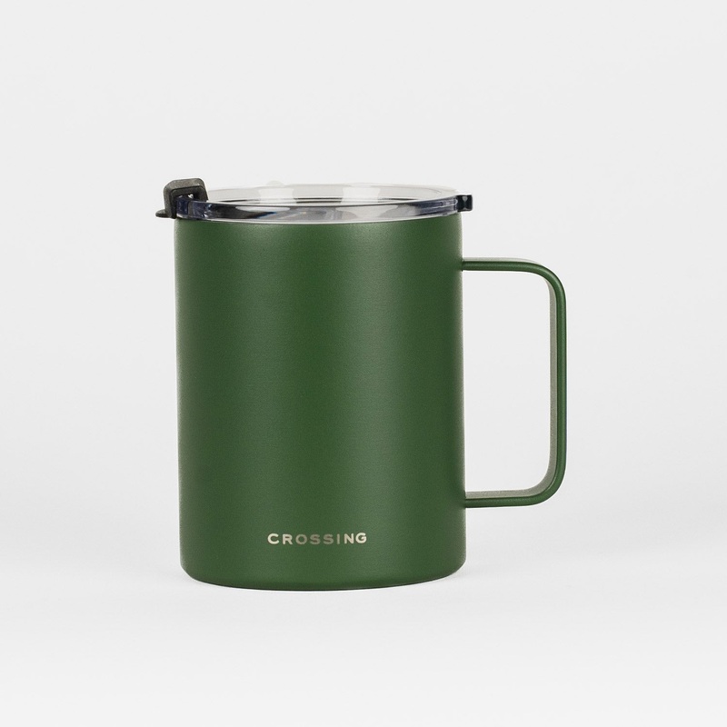 Crossing Neo Insulated S/S Ceramic Mug W Handle And Lid 420ml – Squash