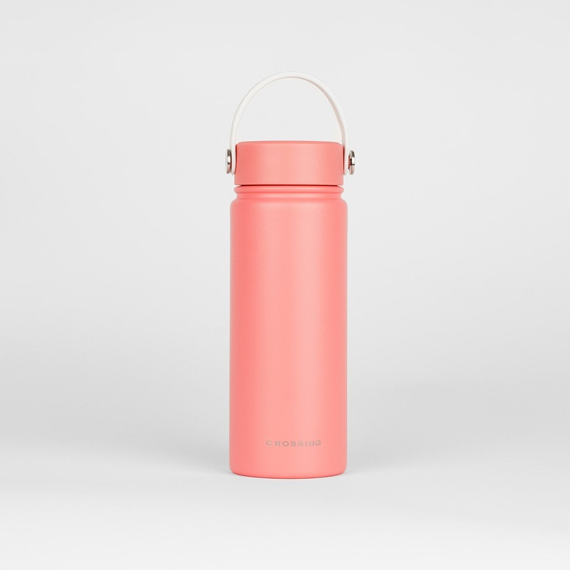 Crossing Urban Insulated S/S Bottle W Handle 540ml – Clay