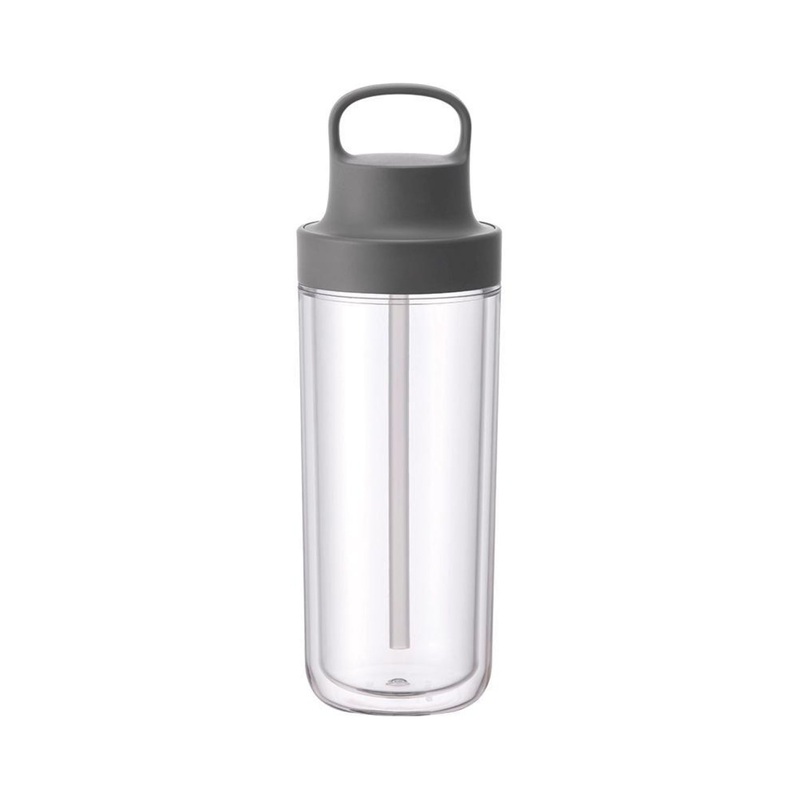 Kinto To Go Water Bottle 480ML – Dark Gray