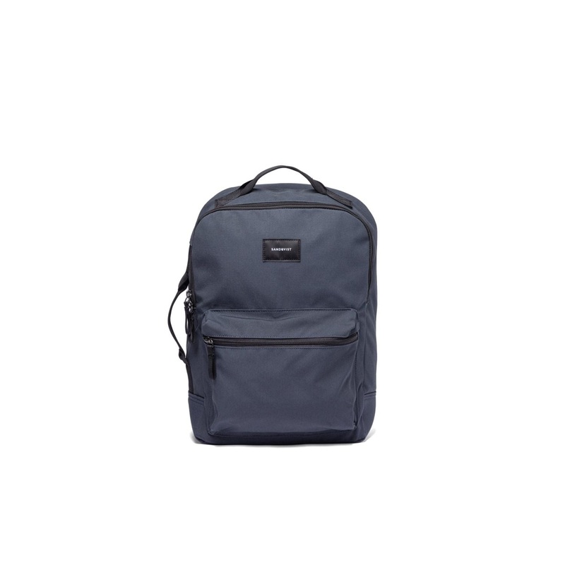 Sandqvist August Backpack – Navy With Black Webbing