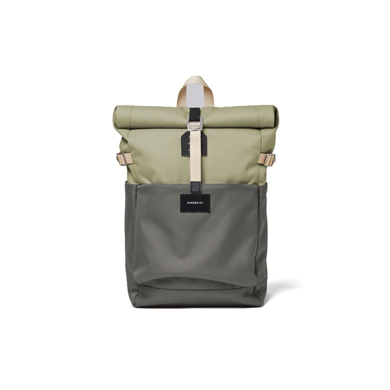 Sandqvist Ilon Backpack – Multi Dew Green/Night Grey