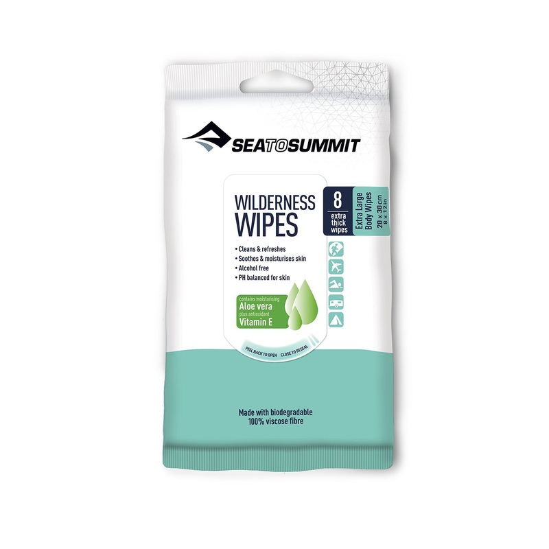 Sea To Summit Wilderness Wipes Extra Large (8 Wipes)