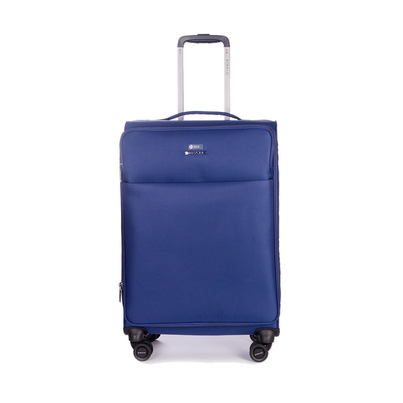 Stratic Light + Suitcase M With Front Access Opening – Navy
