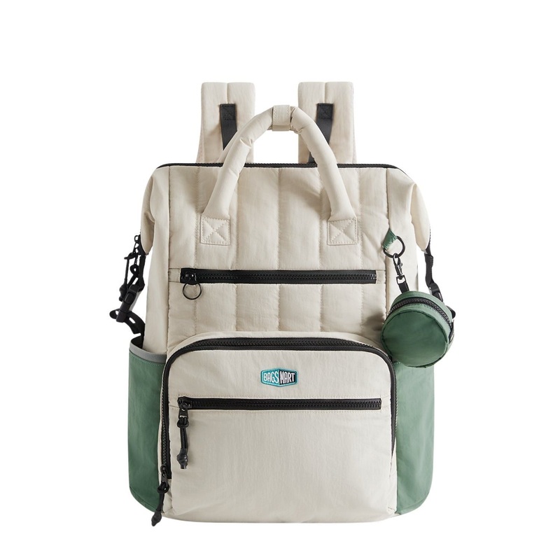 Bagsmart Walker Featherlight Travel Diaper Backpack 25L (Celadon)