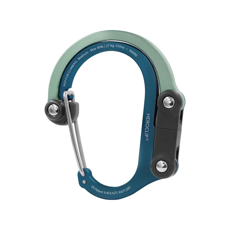 Heroclip Carabiner Medium – Mint Teal