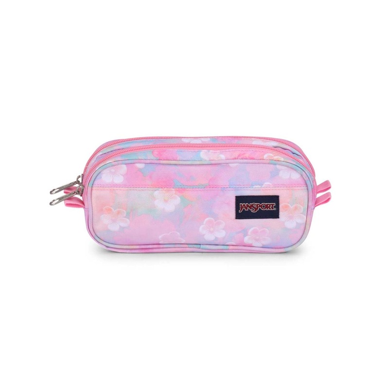Jansport Large Accessory Pouch – Neon Daisy