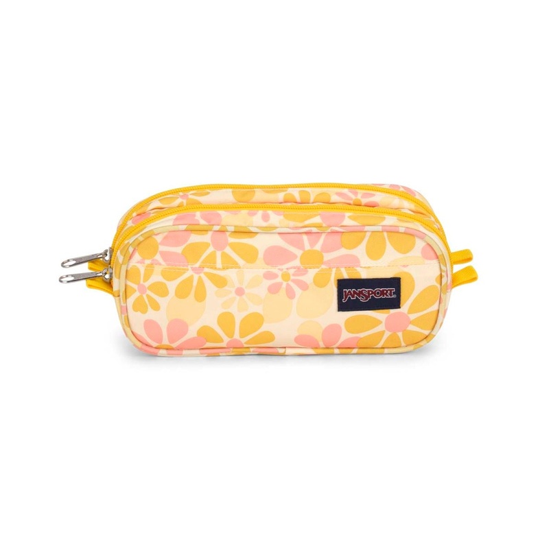 Jansport Large Accessory Pouch – Skip Daisy Yellow