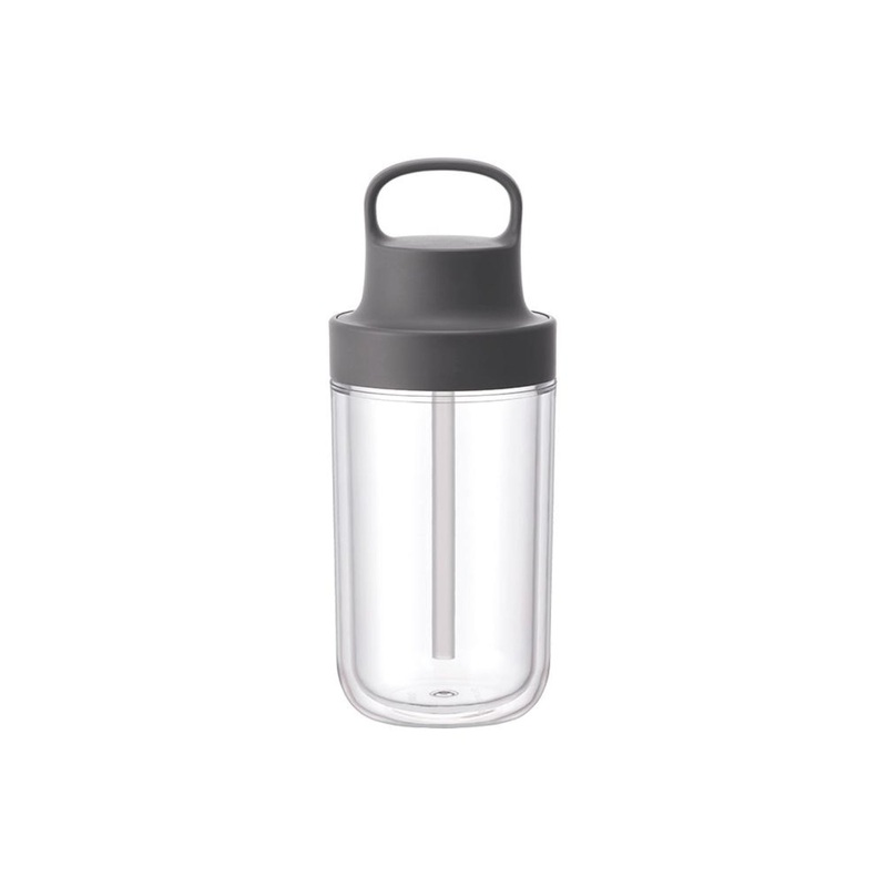 Kinto To Go Water Bottle 360ML – Dark Gray