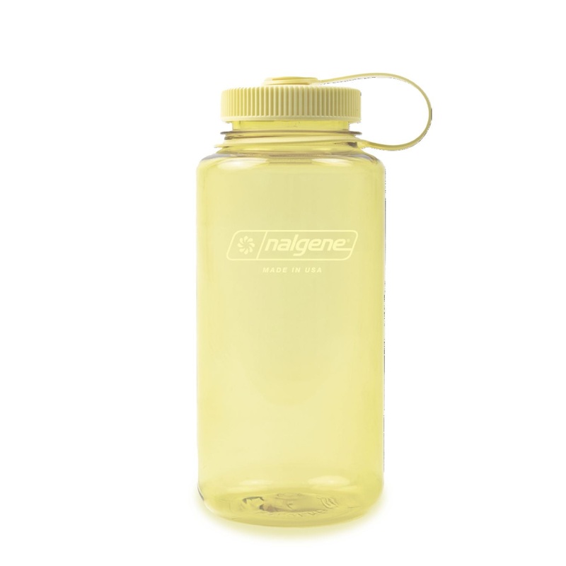 Nalgene 32oz Wide Mouth Water Bottle – Butter (Monochrome)