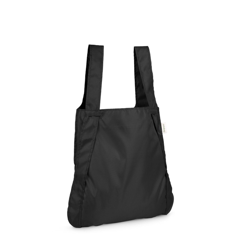 Notabag Recycled Convertible Tote Backpack – Black