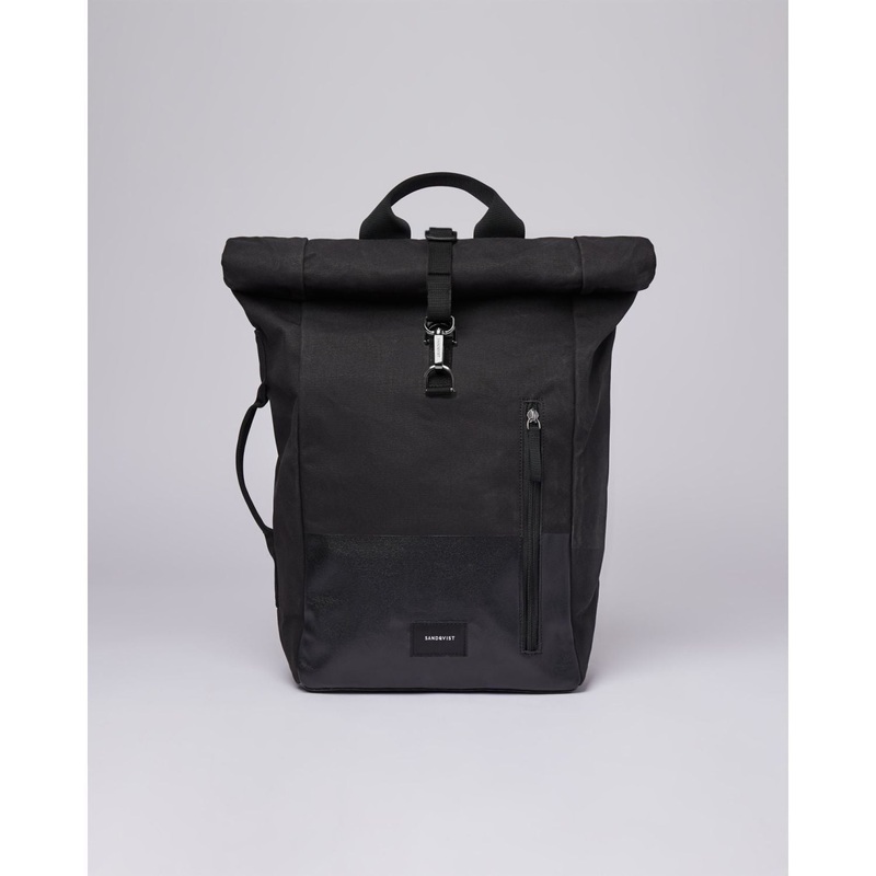 Sandqvist Dante Vegan Backpack – Black W/Coating (V2)