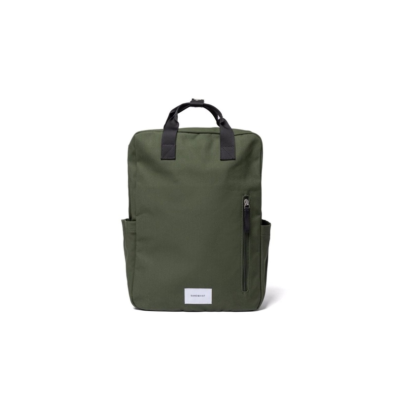 Sandqvist Knut Backpack – Dawn Green