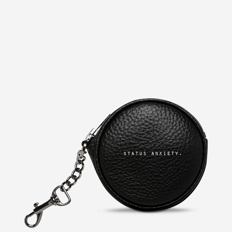 Status Anxiety Come Get Her Leather Wallet – Black