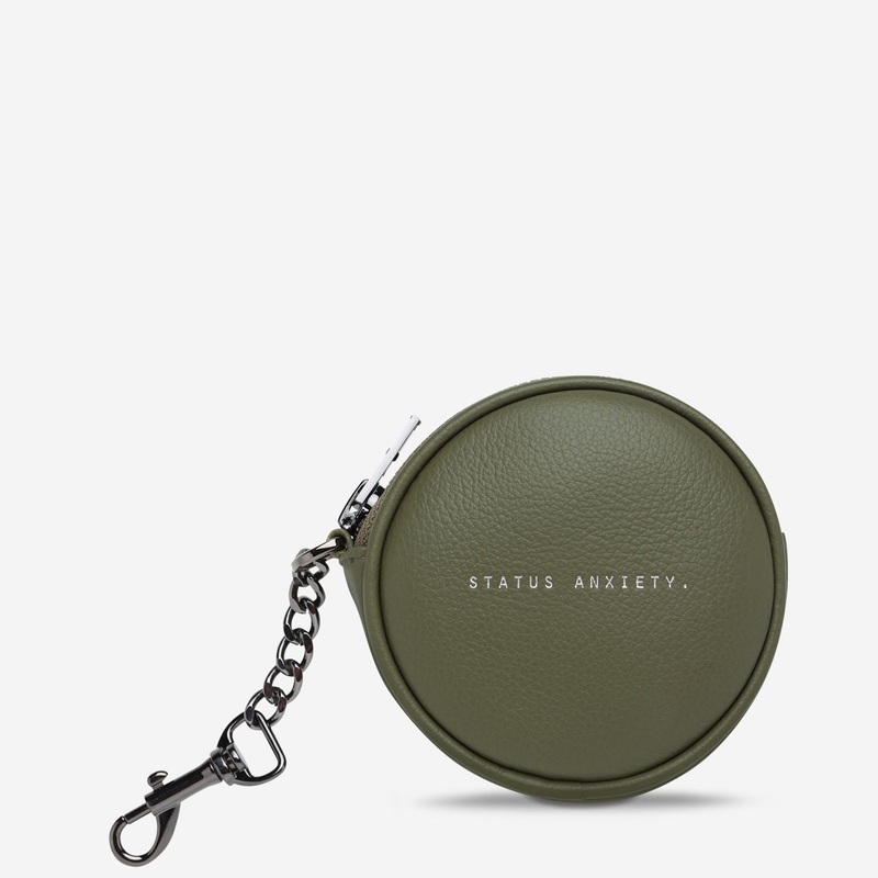 Status Anxiety Come Get Her Leather Wallet – Khaki