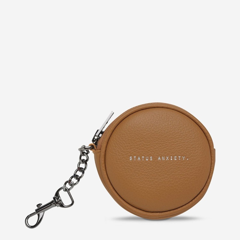 Status Anxiety Come Get Her Leather Wallet – Tan