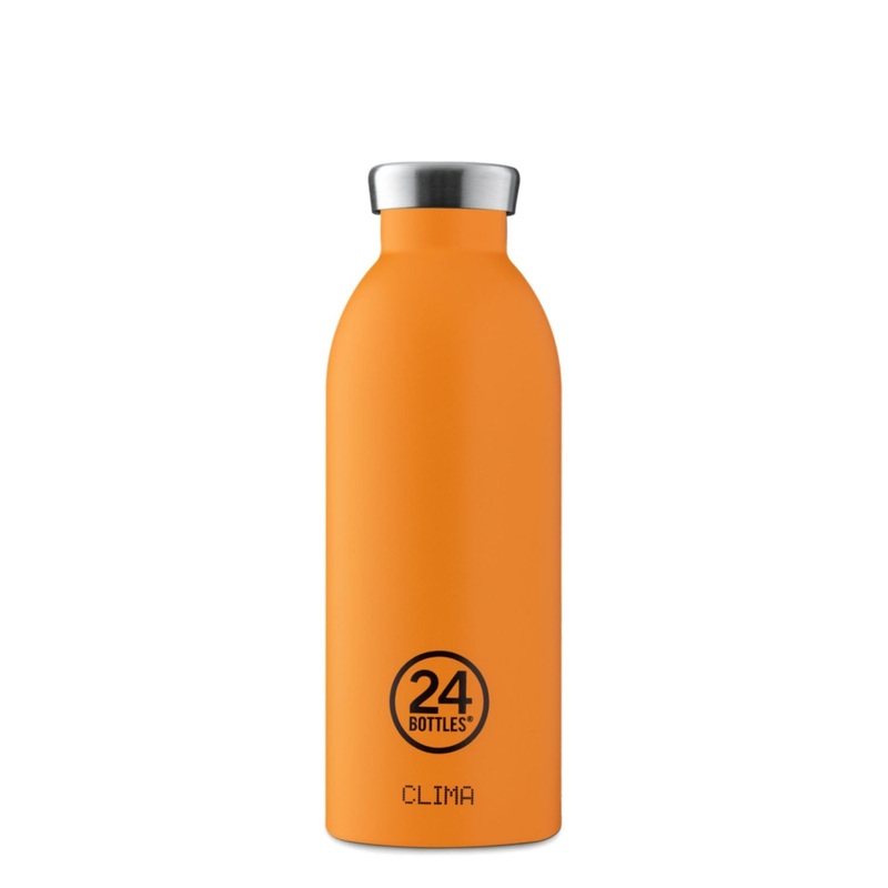 24 Bottles Clima 500ML Insulated Water Bottle – Total Orange