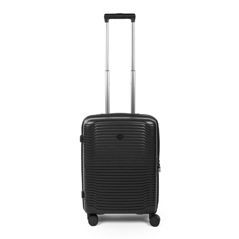 Crossing GLID Polypropylene Carry On 20 Luggage – Black