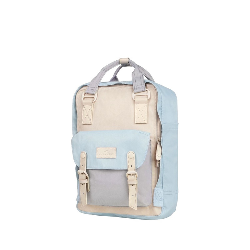 Doughnut Macaroon Backpack – Blue Lotus X Powder Purple X Sheer Pink