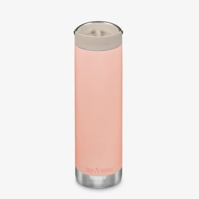 Klean Kanteen Tkwide 20Oz (W/ Caf Cap) (Peach Parfait)