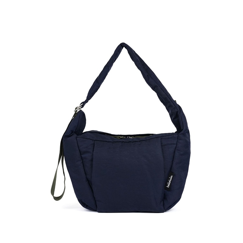 Hellolulu Miles Shoulder Bag (M) (Berry Blue)