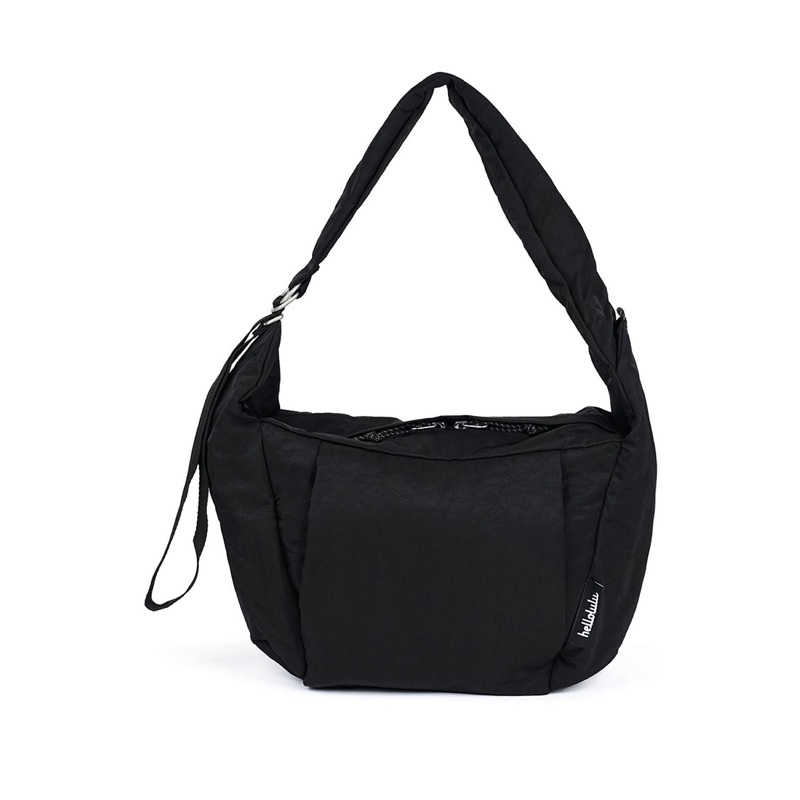 Hellolulu Miles Shoulder Bag (M) (Jade Black)