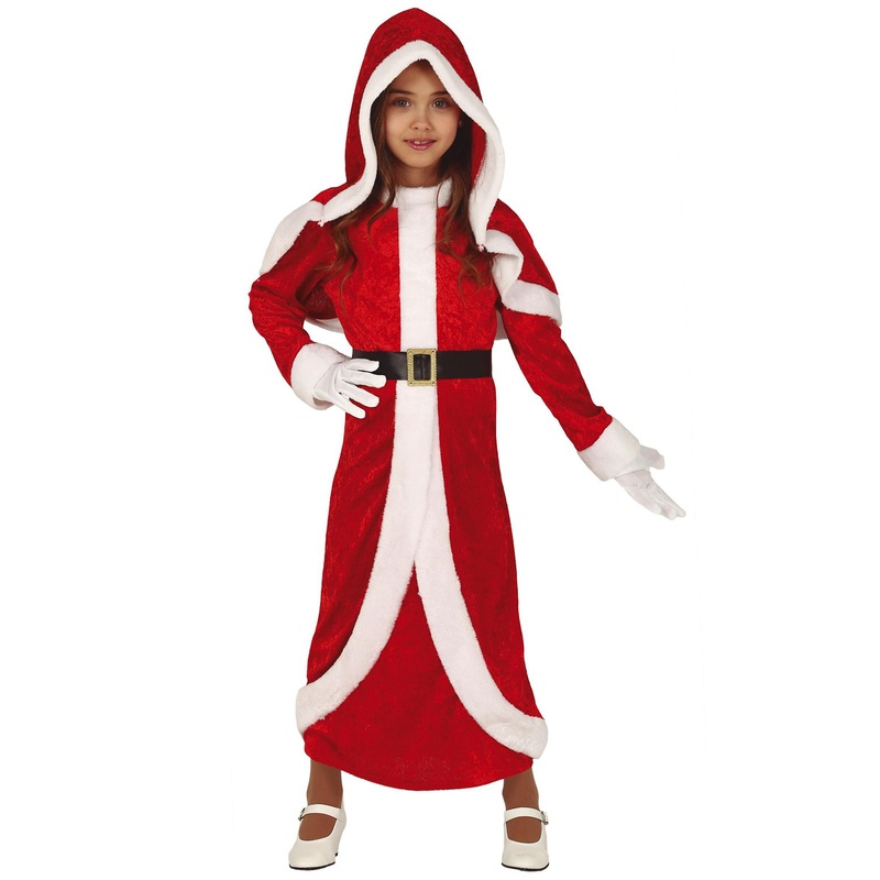 Mother Christmas costume long dress for girl | Fruugo SG