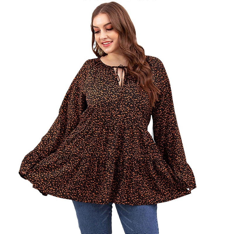 Summer Sun-dress Women Floral Print Beach Dress V Neck Long Sleeve Loose Sexy Bohemian Style Polyester Maxi Dress  Black chrysanthemum 4XL | Fruugo SG