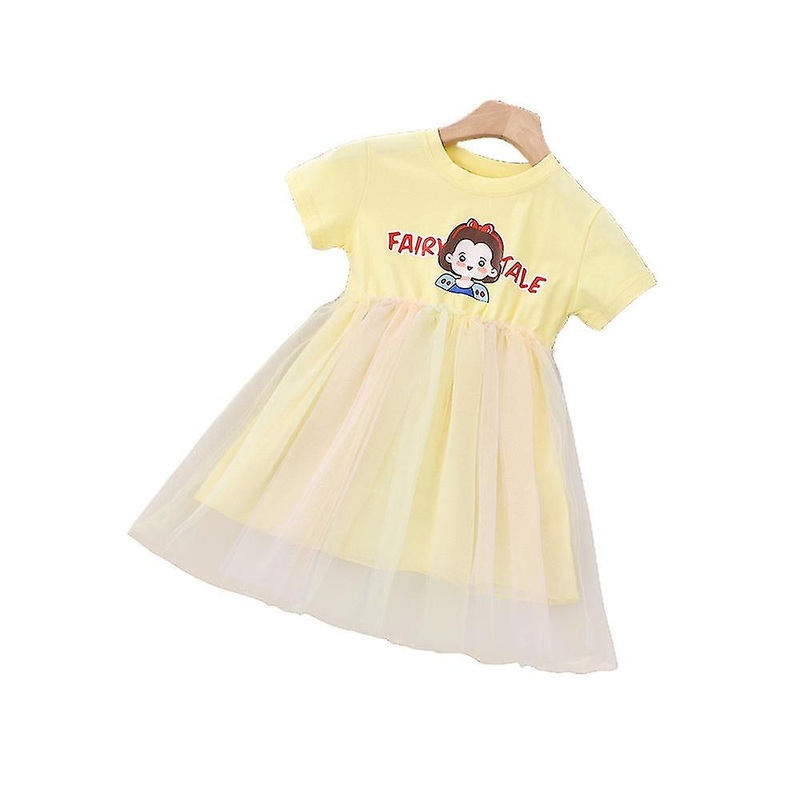 3-7 Years Kids Girls Princess Print Summer Dress | Fruugo SG