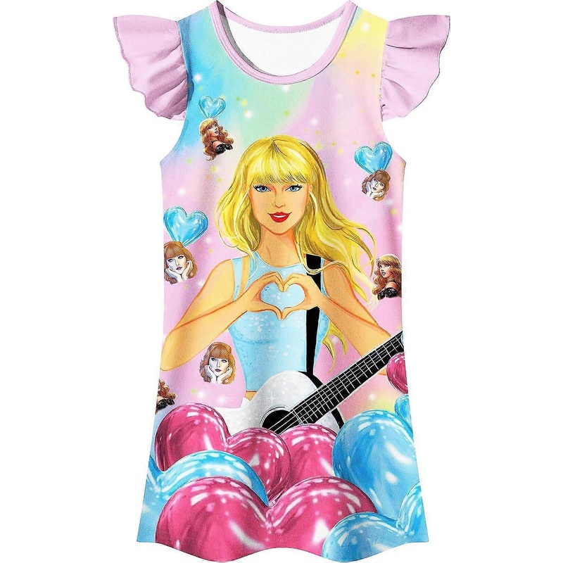 SBSGV Girls’ Dress Adorable Dress for Musical Concert- Lovely Dress for Fans for Kids | Fruugo SG