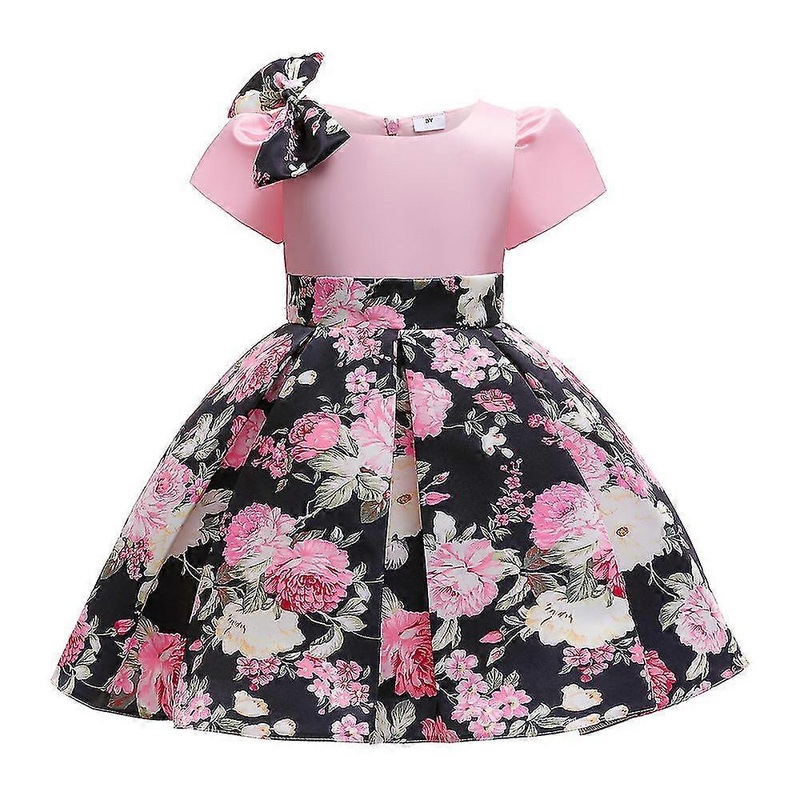 Kids Girls Bow Flower Dress Pageant Bridesmaid Party Wedding  Ball Gown | Fruugo SG