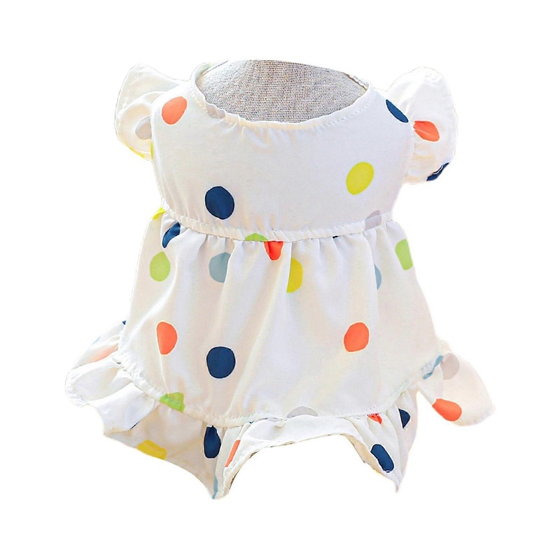 Girl Dog Clothes Costume Apparel Birthday Party Dresses Puppy Flutter Sleeve Polka Dot Holiday Party Costumes  Polka dots S | Fruugo SG