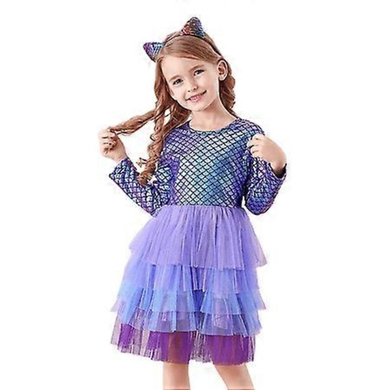Princess Girl Birthday Wedding Party Dress | Fruugo SG