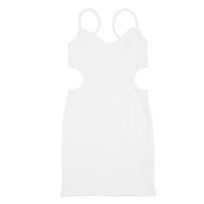 Summer With Waist Hollow Out Party And Beach Wear S 1Set | Fruugo SG