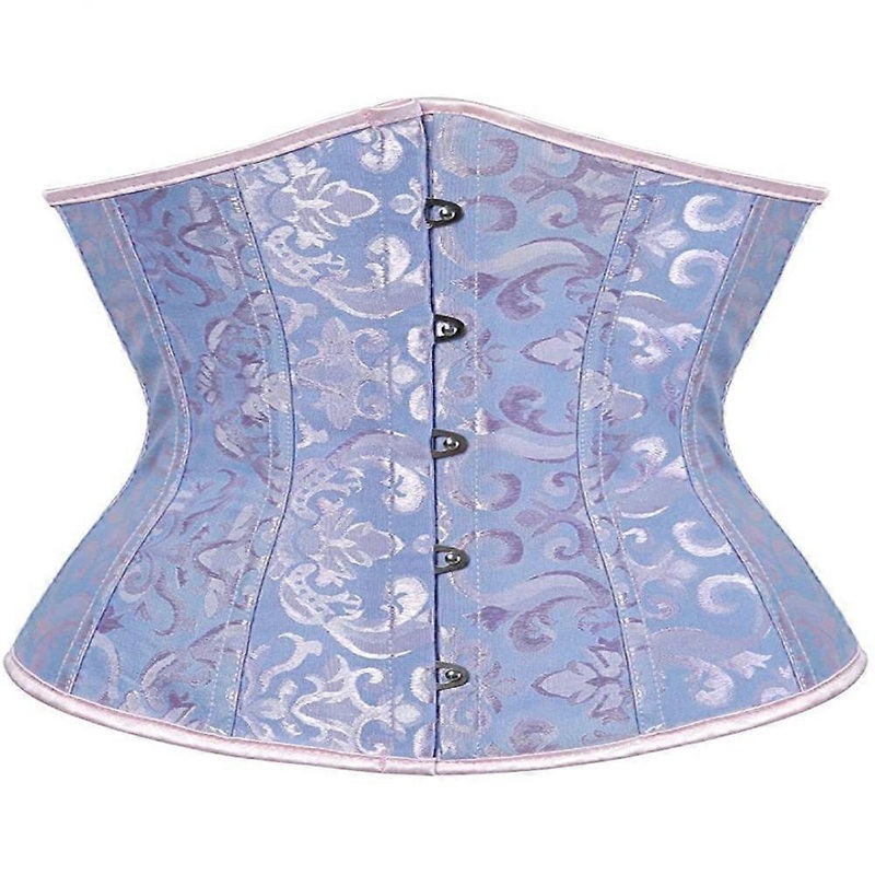 European and American Palace Jacquard Waist Clip Shaper – Blue L | Fruugo SG