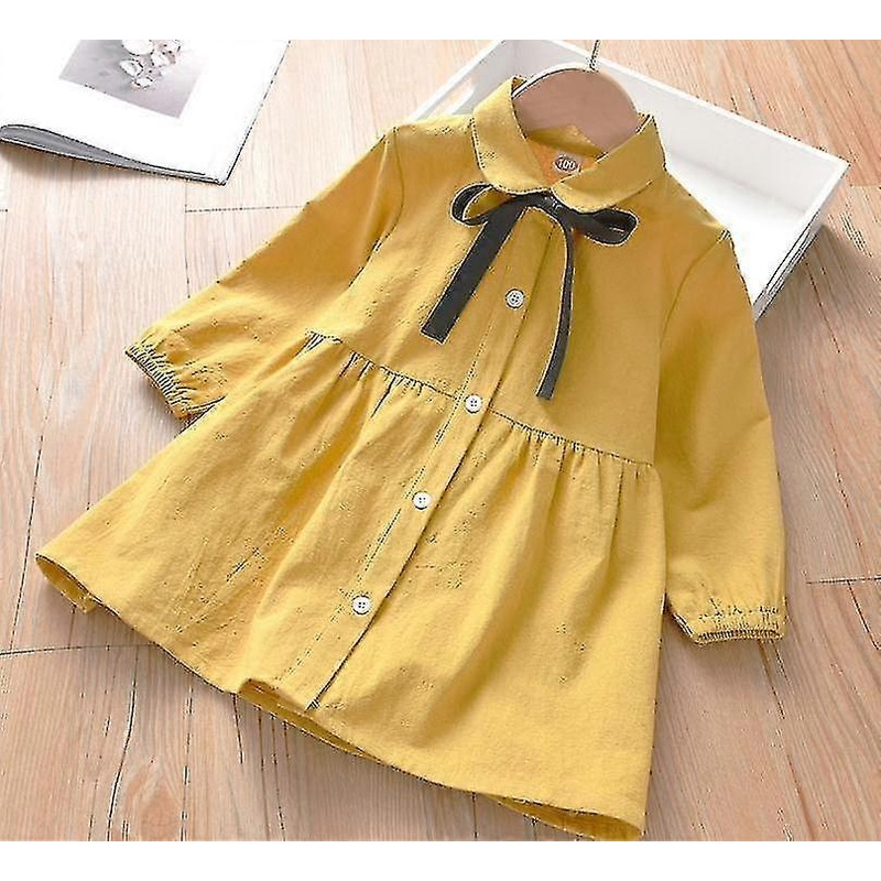 Girls Cotton Clothing Long Sleeve Dress Regular Style-1 | Fruugo SG