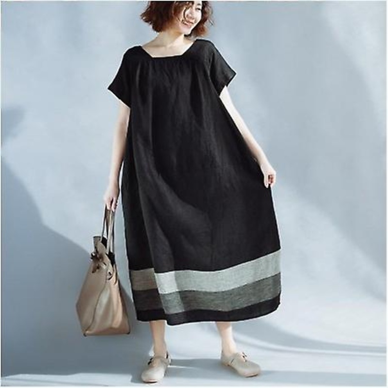 Loose Oversize Confortable Long Dress | Fruugo SG