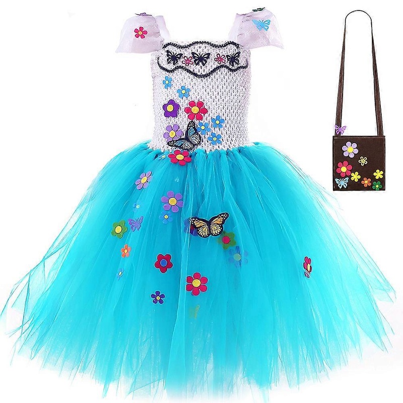 Magic Full House Girls Dress Party Tulle Princess Dress Christmas Dress | Fruugo SG