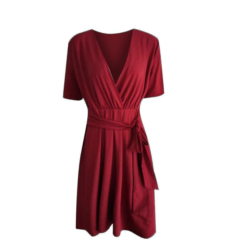 Pregnant Women Clothes Pure Color Breastfeeding Dress Maternity D | Fruugo SG