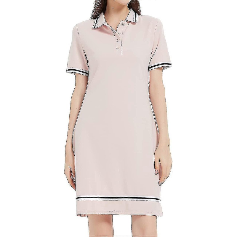 Womens Polo Dress Shirt Dresses For Ladies With Polo Neck Sporty Look For Summer | Fruugo SG