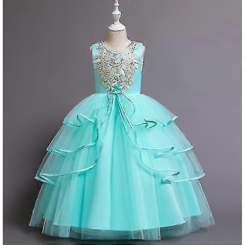 New Design Girls Dresses, Summer Birthday Princess Dresses, Girls Long Dresses, Children’s Host Catwalk Evening Dresses | Fruugo SG